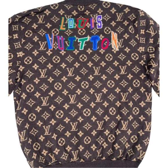 Louis Vuitton Brown Monogram Jacket